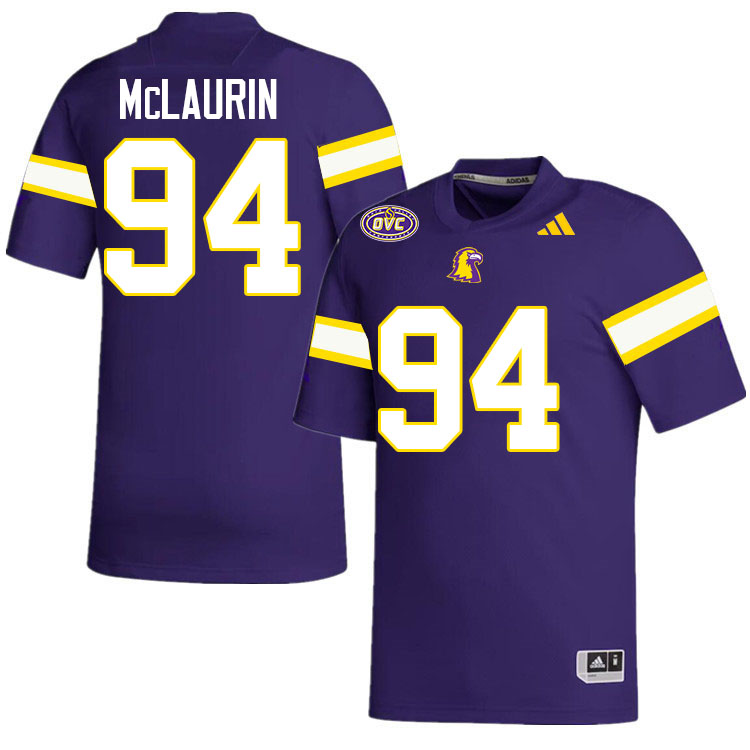 Tennessee Tech Golden Eagles #94 Ethan McLaurin College Football Jerseys,Uniforms-Purple